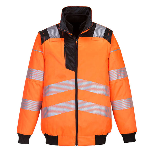 Portwest PW3 Jassen PW302 oranje-zwart(OB)