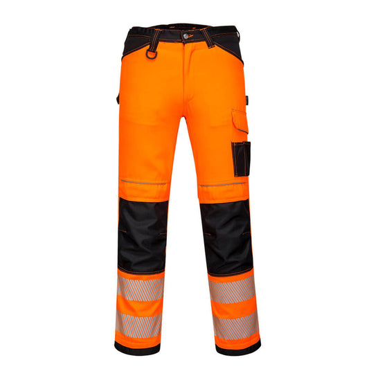 Portwest PW3 Broeken PW303 oranje-zwart(OB)
