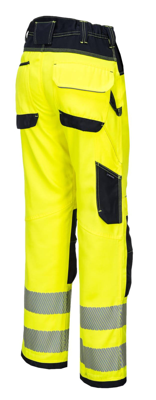 Portwest PW3 Broeken PW303 geel-zwart(YB)