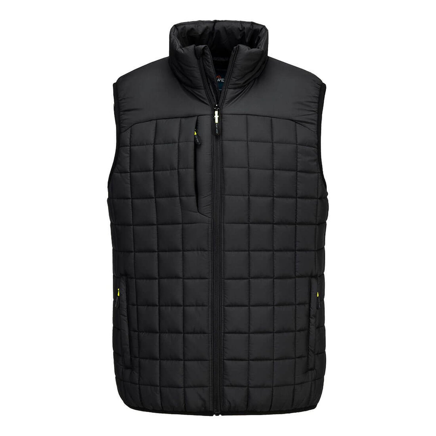 Portwest PW3 Bodywarmer PW339 Square Baffle zwart(BK)