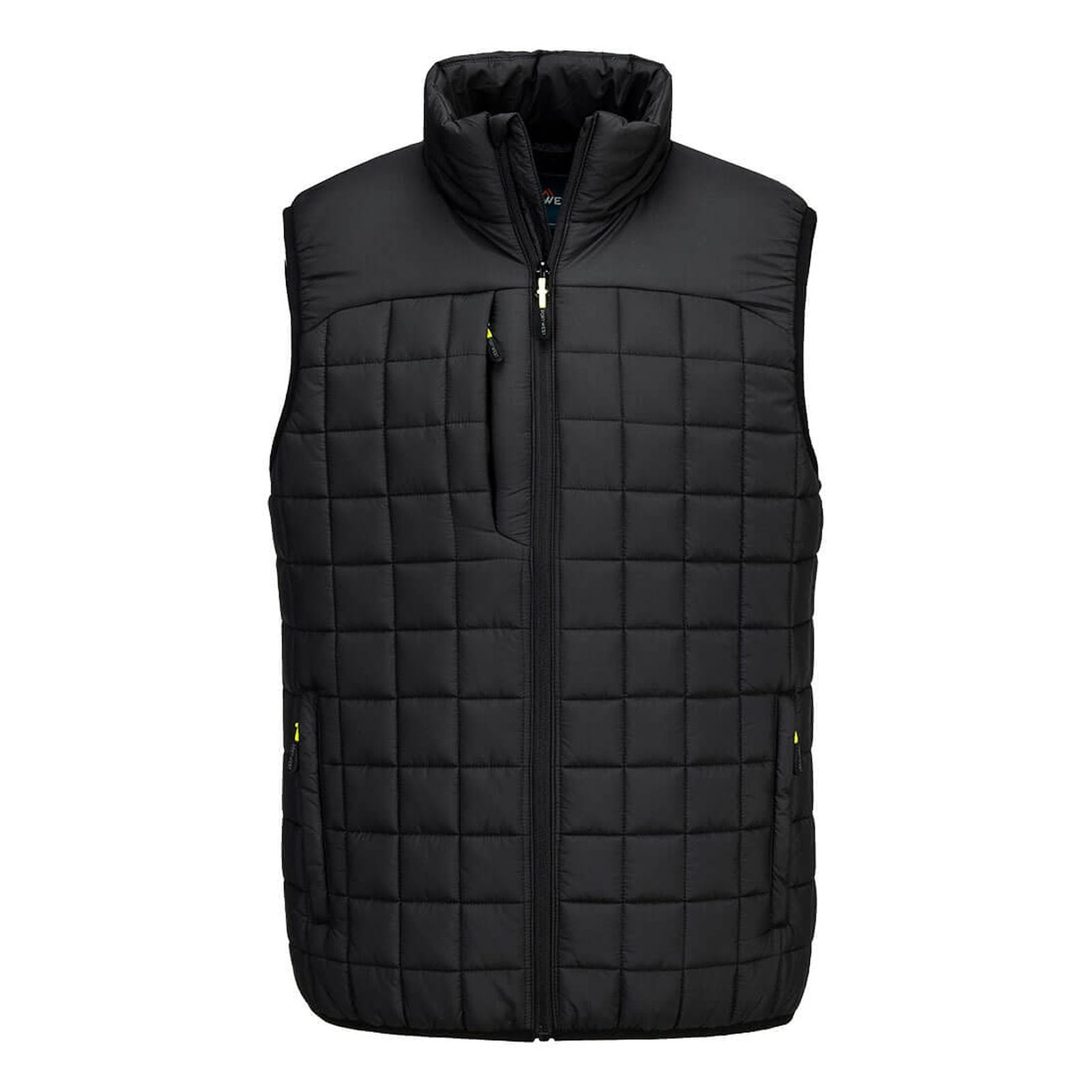 Portwest PW3 Bodywarmer PW339 Square Baffle zwart(BK)