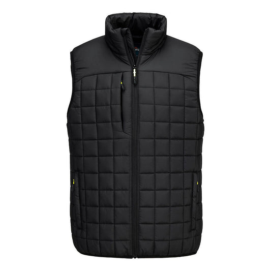Portwest PW3 Bodywarmer PW339 Square Baffle zwart(BK)