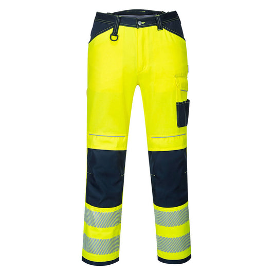Portwest PW3 Broeken PW340 geel-marineblauw(YN)