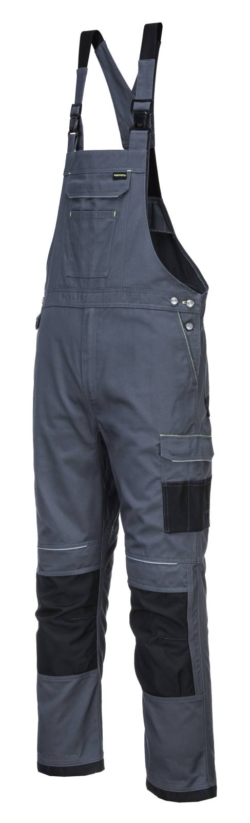 Portwest PW3 Am. Overalls PW346 zoom grijs-zwart(ZB)