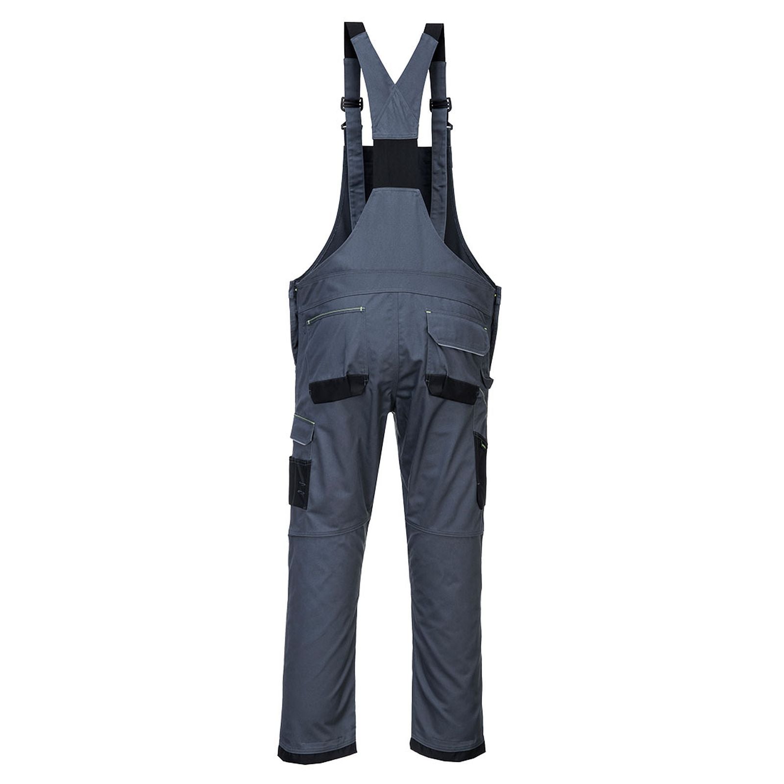 Portwest PW3 Am. Overalls PW346 zoom grijs-zwart(ZB)