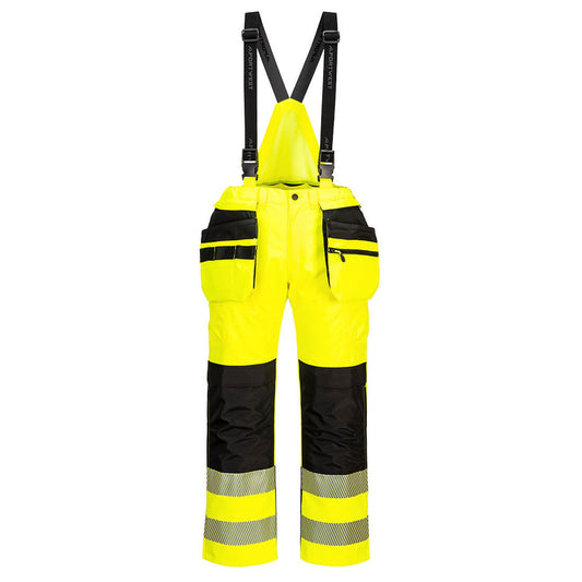 Portwest PW3 Amerikaanse regenoveralls PW356 geel-zwart(YB)