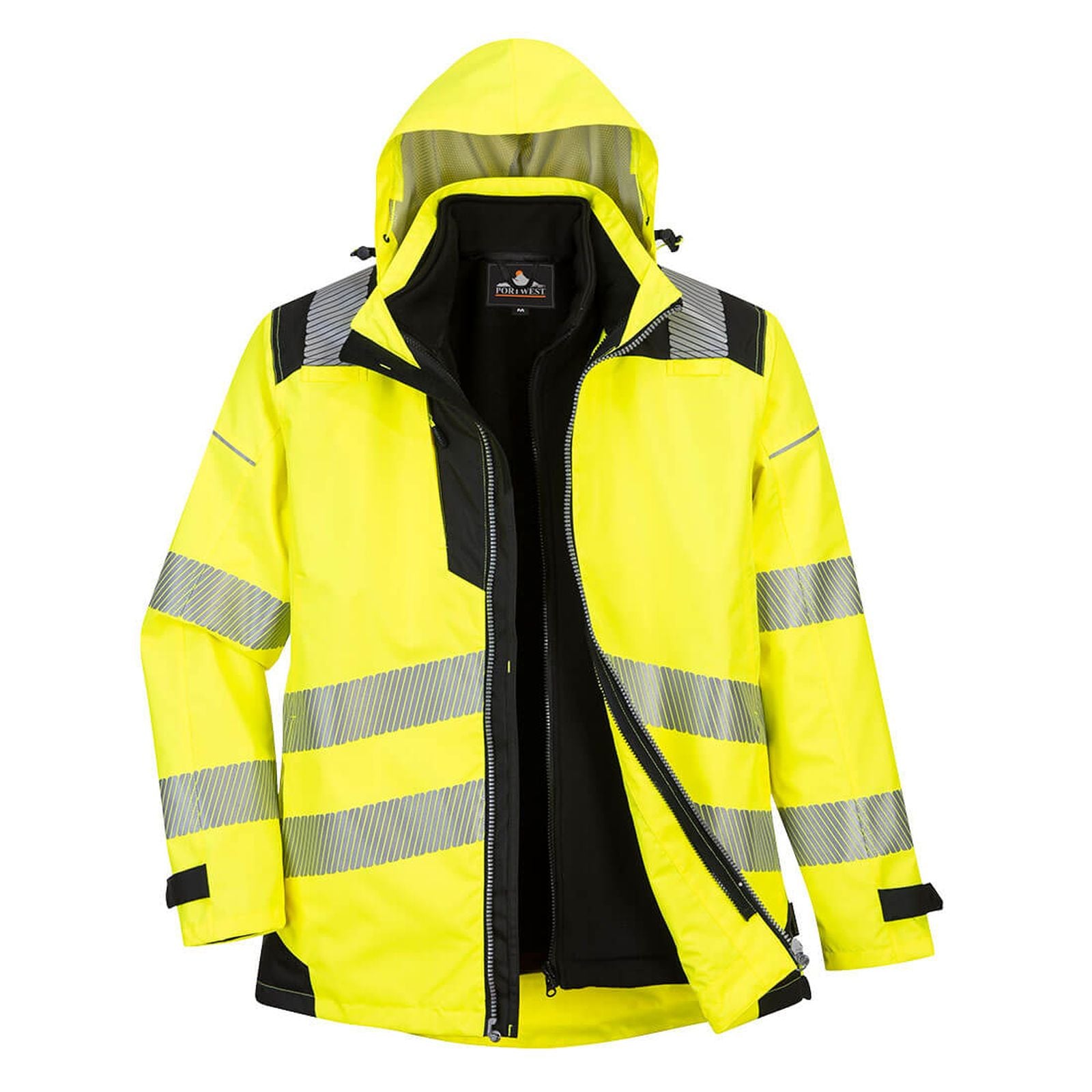 Portwest PW3 Jassen PW365 geel-zwart(YB)