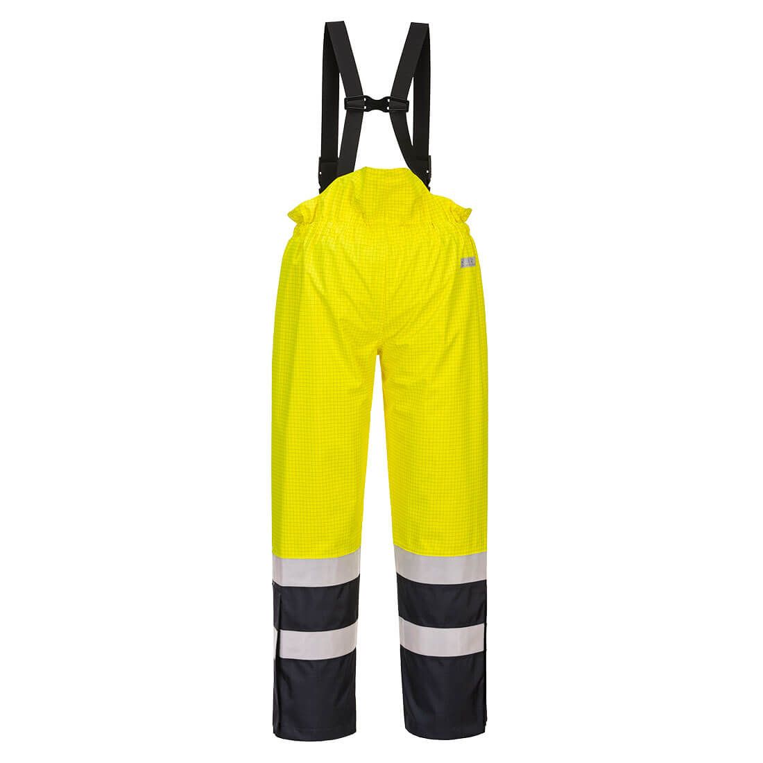 Portwest Bizflame Broeken S782 Multinorm HiVis geel-marineblauw(YN)