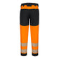 Portwest PW3 Hoge zichtbaarheid Broek T141 Hi-Vis stretch dames oranje-zwart(OB)