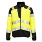 Portwest PW3 Hoge zichtbaarheid Jack T170 baffle Hi-Vis hybride winddicht waterafstotend geel-zwart(YB)