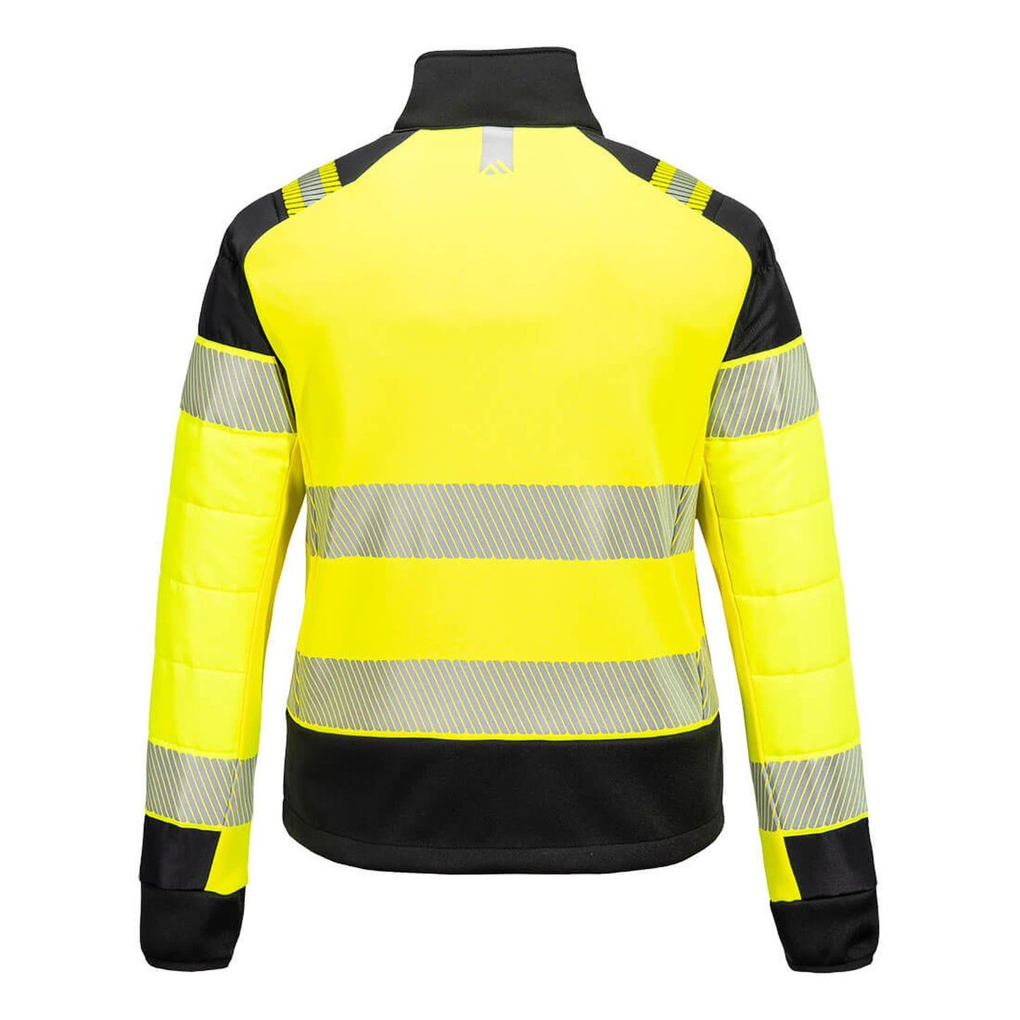 Portwest PW3 Hoge zichtbaarheid Jack T171 baffle Hi-Vis hybride winddicht waterafstotend dames geel-zwart(YB)
