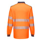 Portwest PW3 Poloshirts T184 oranje-marineblauw(ON)