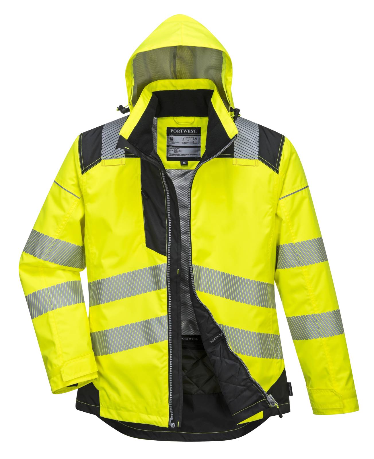 Portwest PW3 Jassen T400 geel-zwart(YB)
