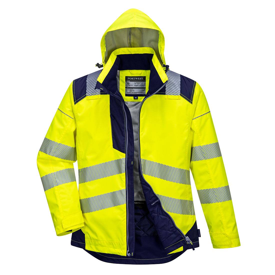 Portwest PW3 Jassen T400 geel-marineblauw(YN)