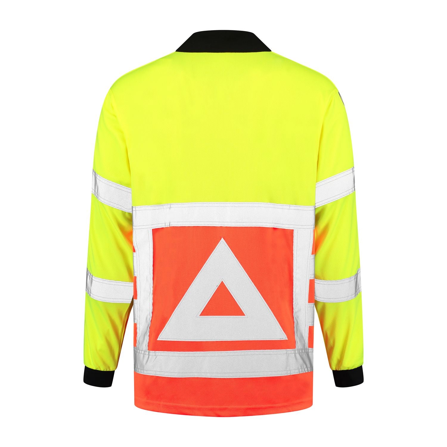 Noname High Visibility Poloshirt VKPLMRWS100 geel-oranje(GEELORANJE)