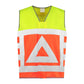 Noname High Visibility Veiligheidsvest VKVRWS100 fluo geel-oranje(GEELORANJE)