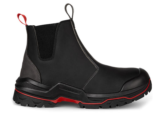 Redbrick Safety Sneakers Pulse Laarzen Ankle Boot Black S3S Laag model zwart
