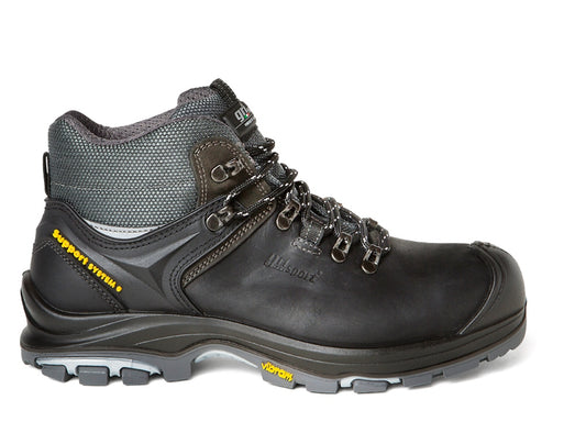 Grisport STS Schoenen Yucon Beschermende neus- zool Overneus zwart-zilver