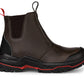 Redbrick Safety Sneakers Pulse Laarzen Ankle Boot Black S3S Laag model bruin