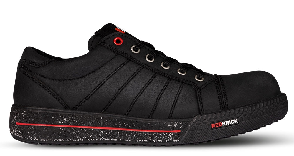 Redbrick Safety Sneakers Sustainable Werkschoen Topaz laag S3 zwart